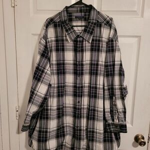 ‎Synergy long sleeve men's button up shirt